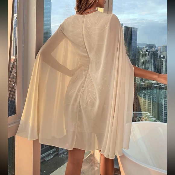 Luxe party formal evening wedding prom sequins bodycon dress - Picture 2 of 6